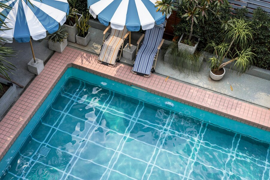Pool Side Construction